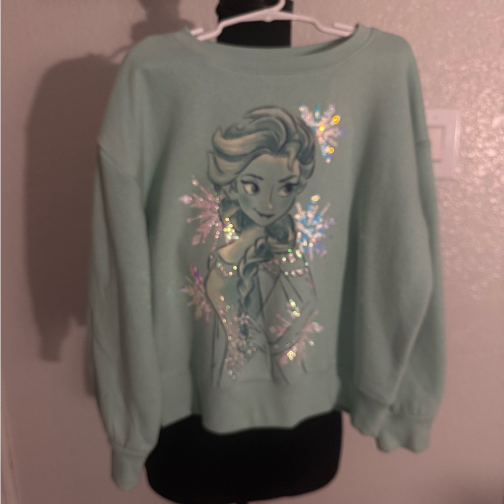 Mint Green Elsa Sweatshirt